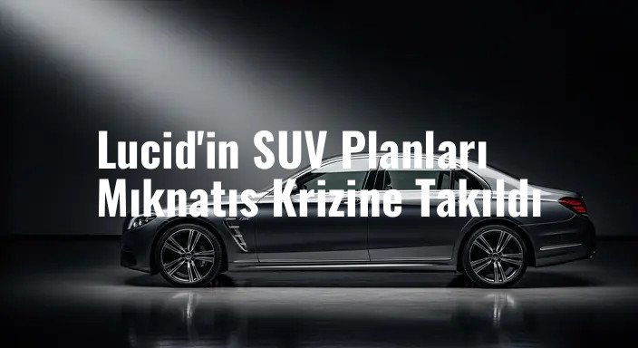 Lucid'in SUV Planları Mıknatıs Krizine Takıldı