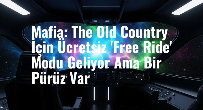 Mafia: The Old Country İçin Ücretsiz 'Free Ride' Modu Geliyor Ama Bir Pürüz Var