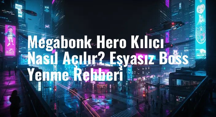 Megabonk Hero Kılıcı Nasıl Açılır? Eşyasız Boss Yenme Rehberi