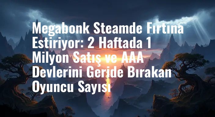 Megabonk Steamde Fırtına Estiriyor: 2 Haftada 1 Milyon Satış ve AAA Devlerini Geride Bırakan Oyuncu Sayısı