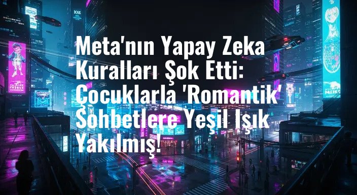 Meta'nın Yapay Zeka Kuralları Şok Etti: Çocuklarla 'Romantik' Sohbetlere Yeşil Işık Yakılmış!