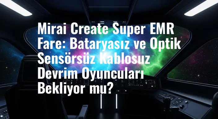 Mirai Create Super EMR Fare: Bataryasız ve Optik Sensörsüz Kablosuz Devrim Oyuncuları Bekliyor mu?