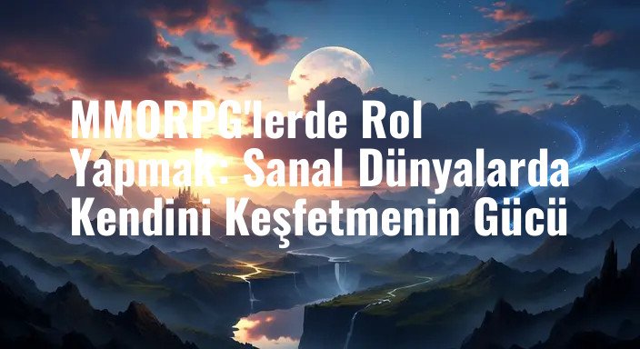 MMORPG'lerde Rol Yapmak: Sanal Dünyalarda Kendini Keşfetmenin Gücü