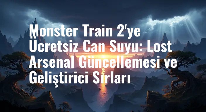 Monster Train 2'ye Ücretsiz Can Suyu: Lost Arsenal Güncellemesi ve Geliştirici Sırları