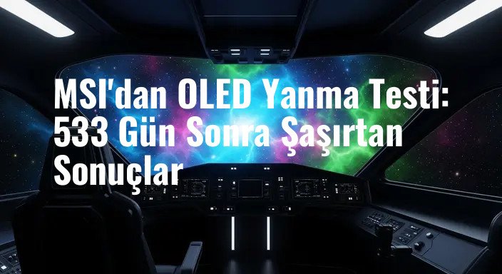 MSI'dan OLED Yanma Testi: 533 Gün Sonra Şaşırtan Sonuçlar