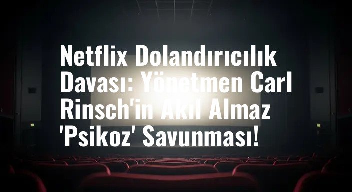 Netflix Dolandırıcılık Davası: Yönetmen Carl Rinsch'in Akıl Almaz 'Psikoz' Savunması!