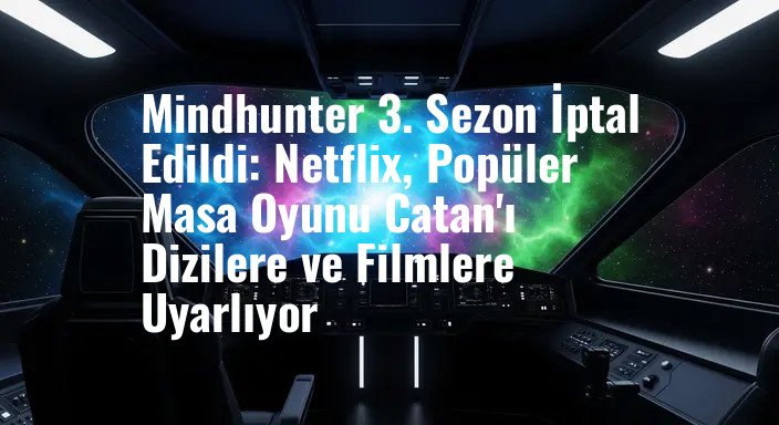 Mindhunter 3. Sezon İptal Edildi: Netflix, Popüler Masa Oyunu Catan'ı Dizilere ve Filmlere Uyarlıyor