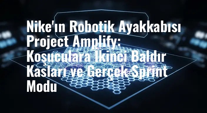 Nike'ın Robotik Ayakkabısı Project Amplify: Koşuculara İkinci Baldır Kasları ve Gerçek Sprint Modu