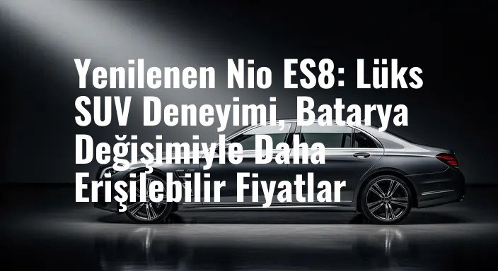 Yenilenen Nio ES8: Lüks SUV Deneyimi, Batarya Değişimiyle Daha Erişilebilir Fiyatlar