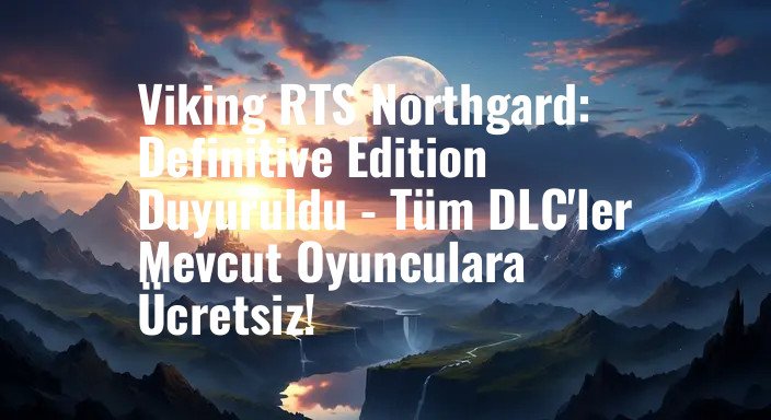 Viking RTS Northgard: Definitive Edition Duyuruldu - Tüm DLC'ler Mevcut Oyunculara Ücretsiz!