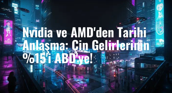 Nvidia ve AMD'den Tarihi Anlaşma: Çin Gelirlerinin %15'i ABD'ye!