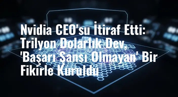 Nvidia CEO'su İtiraf Etti: Trilyon Dolarlık Dev, 'Başarı Şansı Olmayan' Bir Fikirle Kuruldu