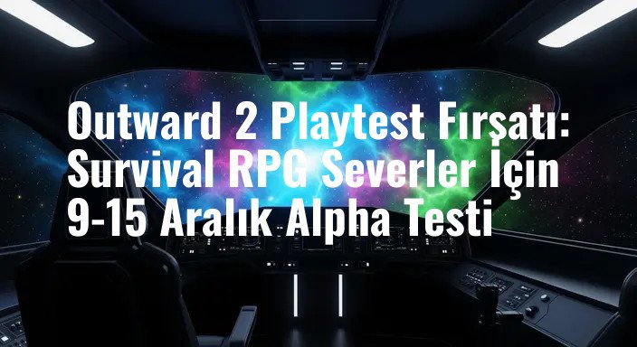 Outward 2 Playtest Fırsatı: Survival RPG Severler İçin 9-15 Aralık Alpha Testi