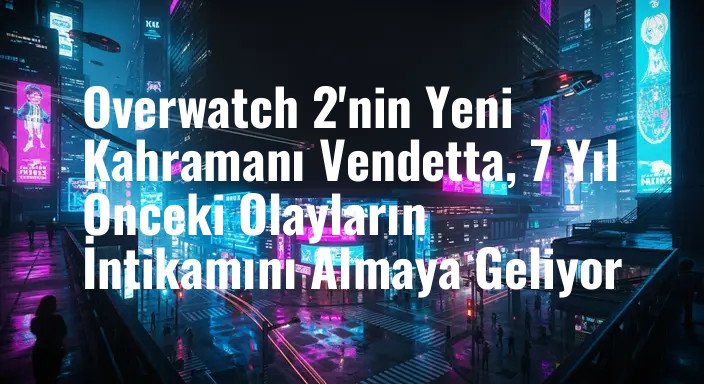 Overwatch 2'nin Yeni Kahramanı Vendetta, 7 Yıl Önceki Olayların İntikamını Almaya Geliyor
