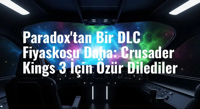 Paradox'tan Bir DLC Fiyaskosu Daha: Crusader Kings 3 İçin Özür Dilediler