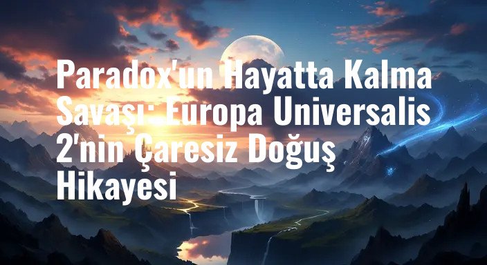 Paradox'un Hayatta Kalma Savaşı: Europa Universalis 2'nin Çaresiz Doğuş Hikayesi