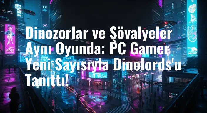 Dinozorlar ve Şövalyeler Aynı Oyunda: PC Gamer Yeni Sayısıyla Dinolords'u Tanıttı!
