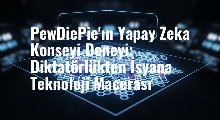 PewDiePie'ın Yapay Zeka Konseyi Deneyi: Diktatörlükten İsyana Teknoloji Macerası