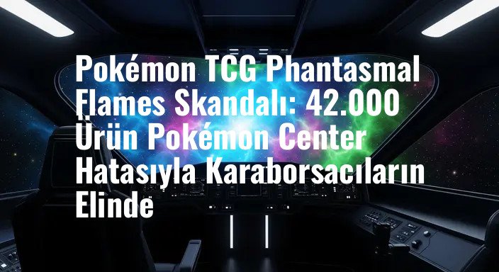 Pokémon TCG Phantasmal Flames Skandalı: 42.000 Ürün Pokémon Center Hatasıyla Karaborsacıların Elinde