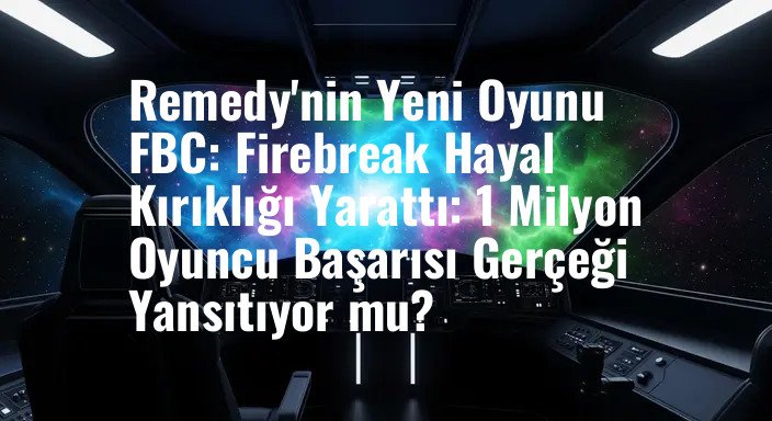 Remedy'nin Yeni Oyunu FBC: Firebreak Hayal Kırıklığı Yarattı: 1 Milyon Oyuncu Başarısı Gerçeği Yansıtıyor mu?