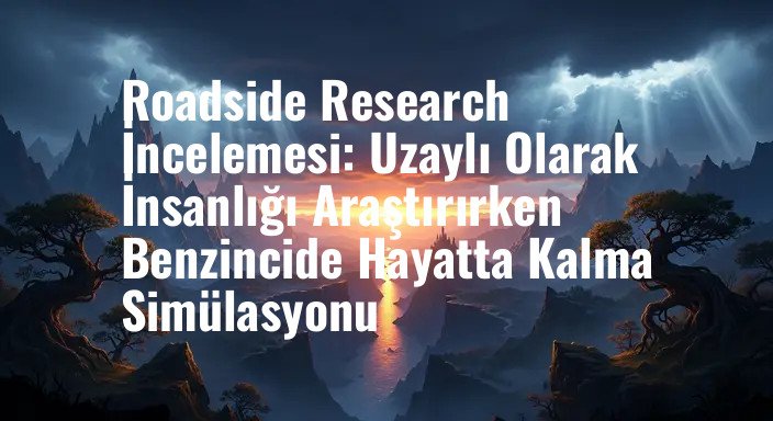Roadside Research İncelemesi: Uzaylı Olarak İnsanlığı Araştırırken Benzincide Hayatta Kalma Simülasyonu