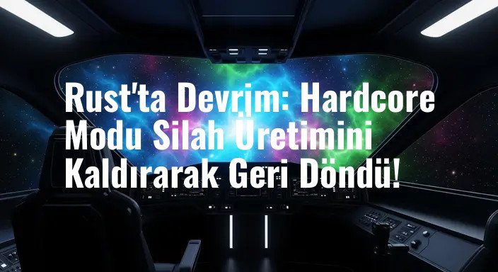 Rust'ta Devrim: Hardcore Modu Silah Üretimini Kaldırarak Geri Döndü!