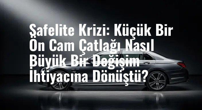 Safelite Krizi: Küçük Bir Ön Cam Çatlağı Nasıl Büyük Bir Değişim İhtiyacına Dönüştü?