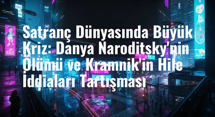 Satranç Dünyasında Büyük Kriz: Danya Naroditsky'nin Ölümü ve Kramnik'in Hile İddiaları Tartışması
