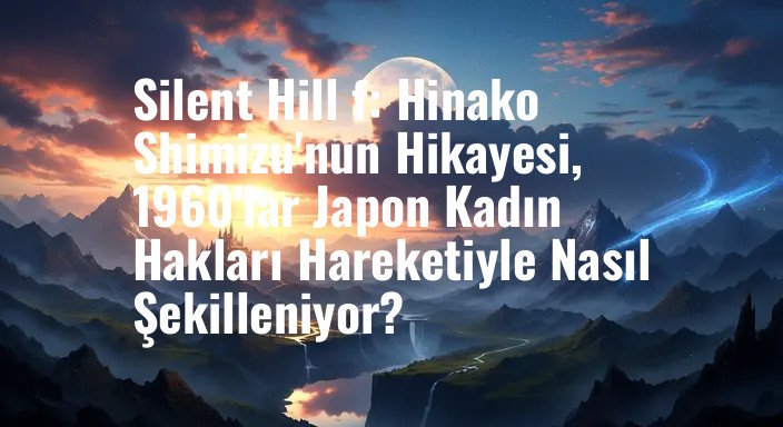 Silent Hill f: Hinako Shimizu'nun Hikayesi, 1960'lar Japon Kadın Hakları Hareketiyle Nasıl Şekilleniyor?