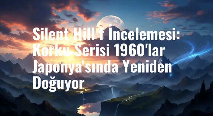 Silent Hill f İncelemesi: Korku Serisi 1960'lar Japonya'sında Yeniden Doğuyor