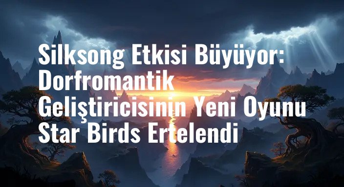 Silksong Etkisi Büyüyor: Dorfromantik Geliştiricisinin Yeni Oyunu Star Birds Ertelendi