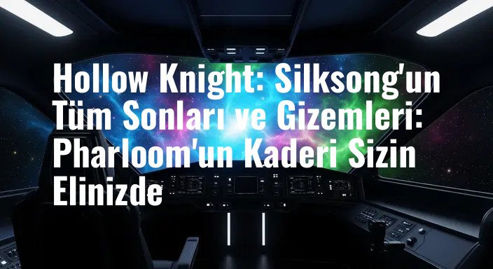 Hollow Knight: Silksong'un Tüm Sonları ve Gizemleri: Pharloom'un Kaderi Sizin Elinizde