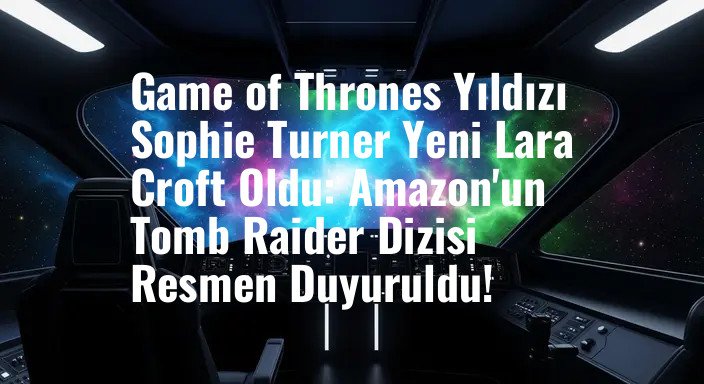 Game of Thrones Yıldızı Sophie Turner Yeni Lara Croft Oldu: Amazon'un Tomb Raider Dizisi Resmen Duyuruldu!