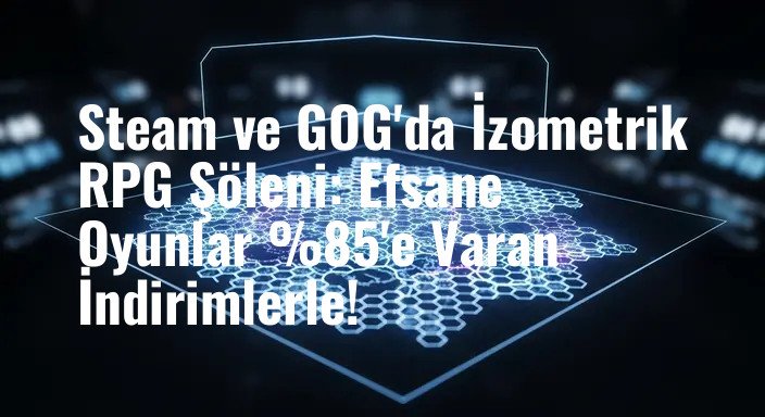 Steam ve GOG'da İzometrik RPG Şöleni: Efsane Oyunlar %85'e Varan İndirimlerle!