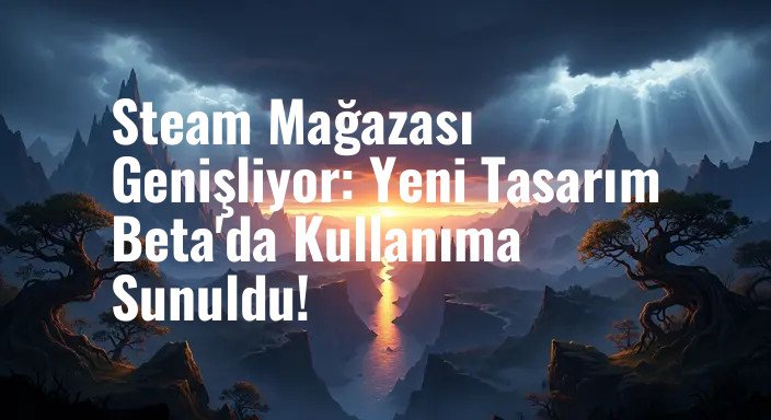Steam Mağazası Genişliyor: Yeni Tasarım Beta'da Kullanıma Sunuldu!