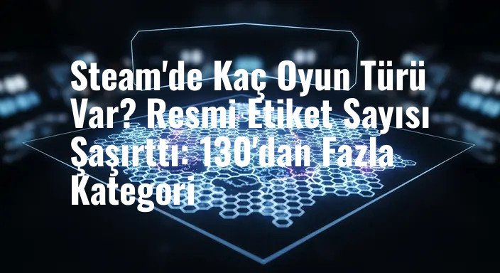Steam'de Kaç Oyun Türü Var? Resmi Etiket Sayısı Şaşırttı: 130'dan Fazla Kategori