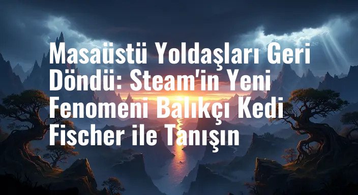 Masaüstü Yoldaşları Geri Döndü: Steam'in Yeni Fenomeni Balıkçı Kedi Fischer ile Tanışın