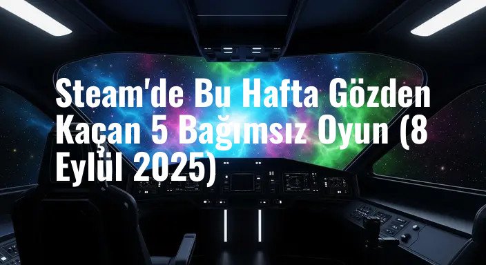 Steam'de Bu Hafta Gözden Kaçan 5 Bağımsız Oyun (8 Eylül 2025)