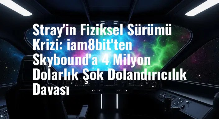 Stray'in Fiziksel Sürümü Krizi: iam8bit'ten Skybound'a 4 Milyon Dolarlık Şok Dolandırıcılık Davası