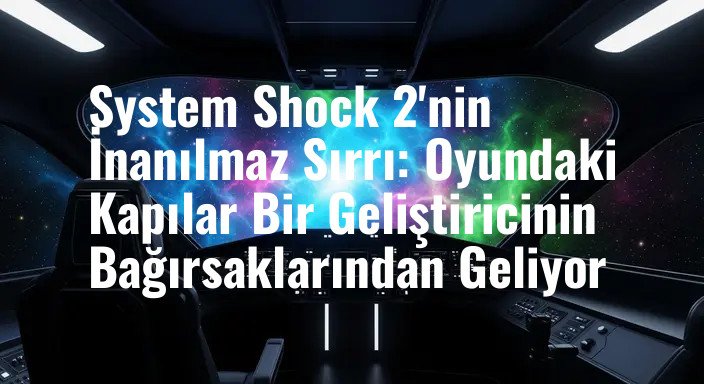 System Shock 2'nin İnanılmaz Sırrı: Oyundaki Kapılar Bir Geliştiricinin Bağırsaklarından Geliyor