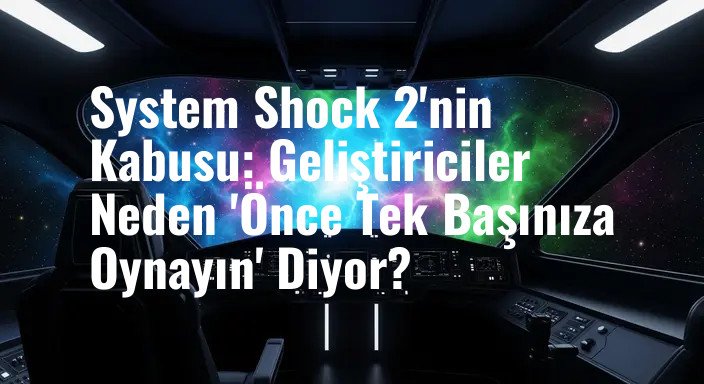 System Shock 2'nin Kabusu: Geliştiriciler Neden 'Önce Tek Başınıza Oynayın' Diyor?