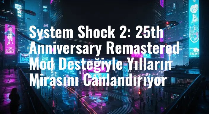 System Shock 2: 25th Anniversary Remastered Mod Desteğiyle Yılların Mirasını Canlandırıyor