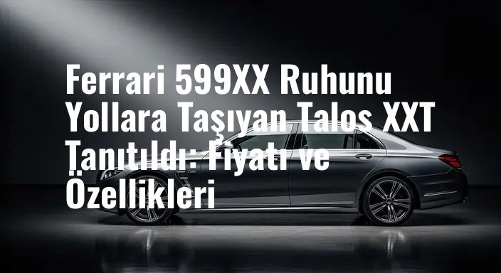 Ferrari 599XX Ruhunu Yollara Taşıyan Talos XXT Tanıtıldı: Fiyatı ve Özellikleri