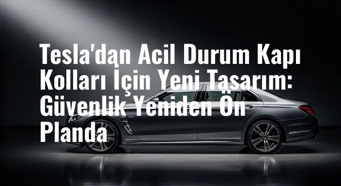 Tesla'dan Acil Durum Kapı Kolları İçin Yeni Tasarım: Güvenlik Yeniden Ön Planda