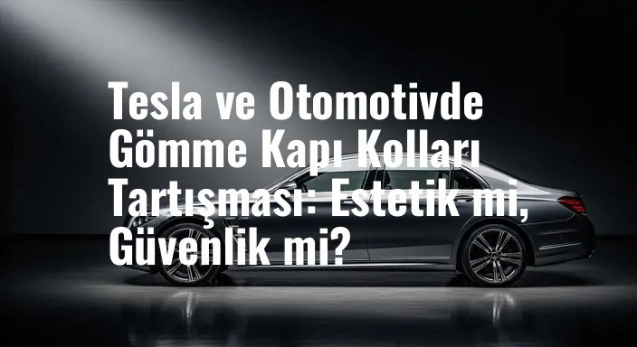 Tesla ve Otomotivde Gömme Kapı Kolları Tartışması: Estetik mi, Güvenlik mi?
