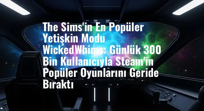 The Sims'in En Popüler Yetişkin Modu WickedWhims: Günlük 300 Bin Kullanıcıyla Steam'in Popüler Oyunlarını Geride Bıraktı