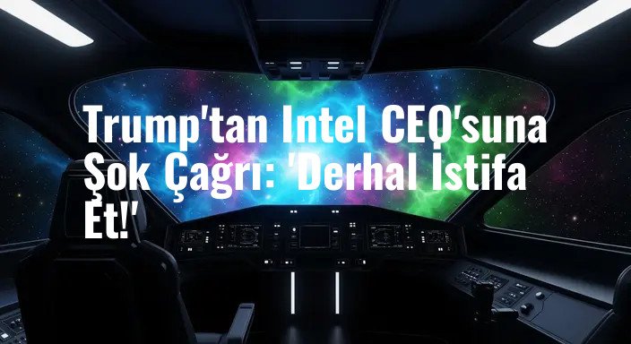 Trump'tan Intel CEO'suna Şok Çağrı: 'Derhal İstifa Et!'