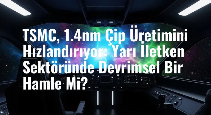 TSMC, 1.4nm Çip Üretimini Hızlandırıyor: Yarı İletken Sektöründe Devrimsel Bir Hamle Mi?
