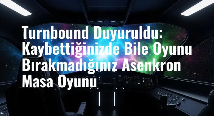 Turnbound Duyuruldu: Kaybettiğinizde Bile Oyunu Bırakmadığınız Asenkron Masa Oyunu
