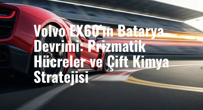Volvo EX60'ın Batarya Devrimi: Prizmatik Hücreler ve Çift Kimya Stratejisi